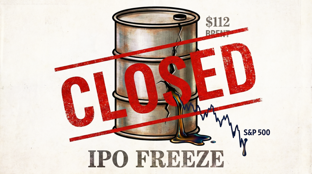 The IPO Window Just Slammed Shut — and Oil Opened It